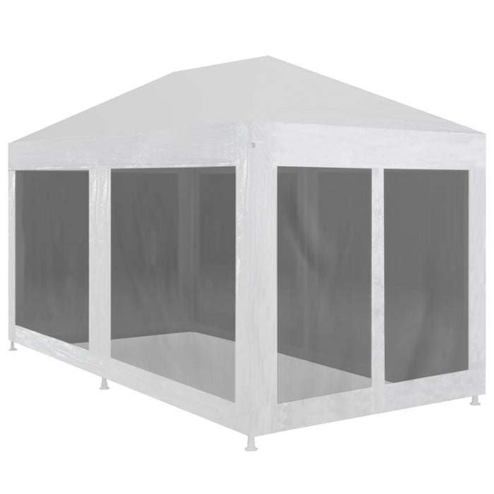 Cort de petrecere cu 6 pereți din plasă, 6 x 3 m - WALTI WALTI