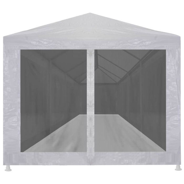 Cort de petrecere cu 10 pereți din plasă, 12 x 3 m - WALTI WALTI