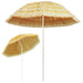 Umbrelă de plajă, natural, 240 cm, stil hawaiian - WALTI WALTI