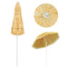 Umbrelă de plajă, natural, 240 cm, stil hawaiian - WALTI WALTI