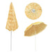 Umbrelă de plajă, natural, 300 cm, stil hawaiian - WALTI WALTI