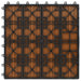 Plăci pentru Deck 11 pcs Lemn de tec 30 x 30 cm Lemn compozit - WALTI WALTI