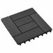 Plăci pentru Deck 11 pcs Negru 30 x 30 cm Lemn compozit - WALTI WALTI