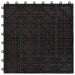 Plăci pentru Deck 11 pcs Maro închis 30 x 30 cm Lemn compozit - WALTI WALTI
