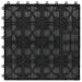 Plăci pentru Deck Design 3D 11 pcs Gri 30 x 30 cm Lemn compozit - WALTI WALTI