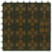 Plăci pentru Deck 11 pcs Lemn de tec 30 x 30 cm Lemn compozit - WALTI WALTI