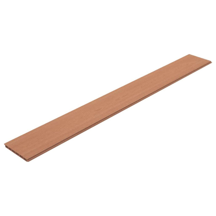 Plăci de schimb pentru gard, 9 buc., maro, 170 cm, WPC - WALTI WALTI