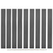 Plăci de schimb pentru gard, 9 buc., gri, 170 cm, WPC - WALTI WALTI