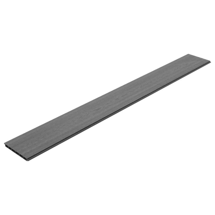 Plăci de schimb pentru gard, 9 buc., gri, 170 cm, WPC - WALTI WALTI