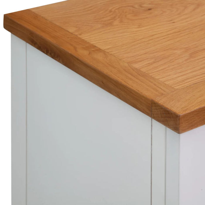 Dulap, 90x33,5x83 cm, lemn masiv de stejar WALTI