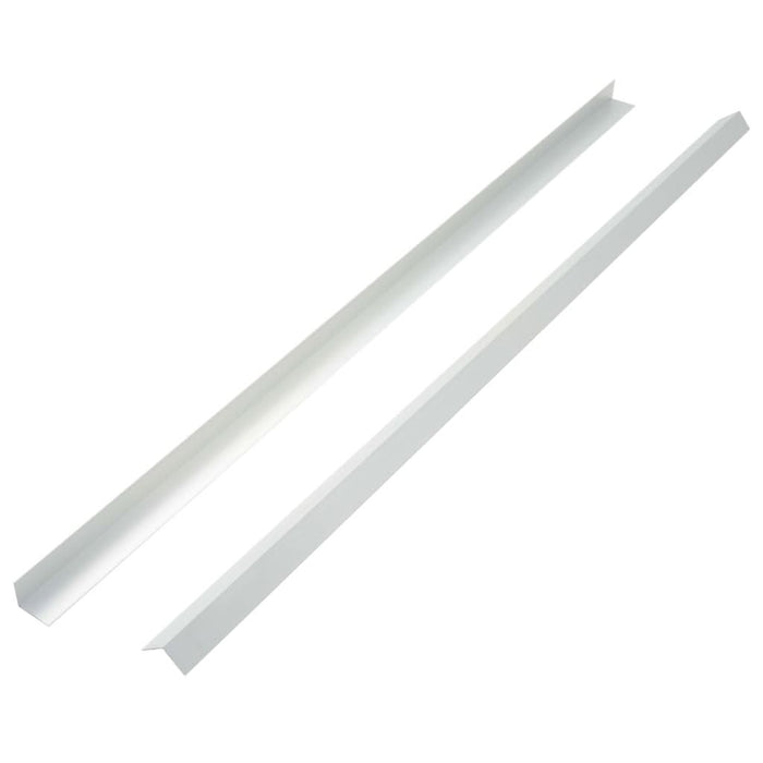 Margini cornier pentru podea 5 buc. argintiu 170 cm aluminiu - WALTI WALTI
