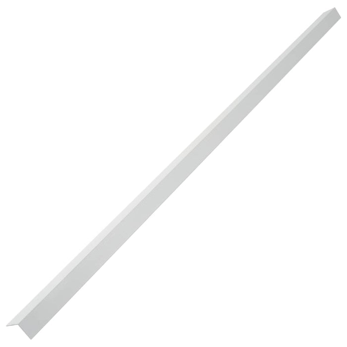 Margini cornier pentru podea 5 buc. argintiu 170 cm aluminiu - WALTI WALTI