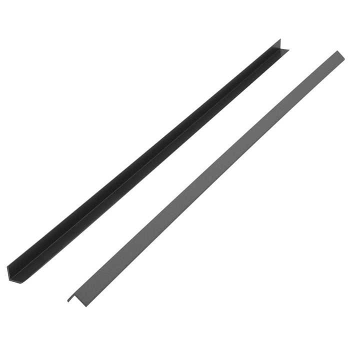 Margini cornier pentru terasă WPC, 5 buc, 170 cm, gri - WALTI WALTI