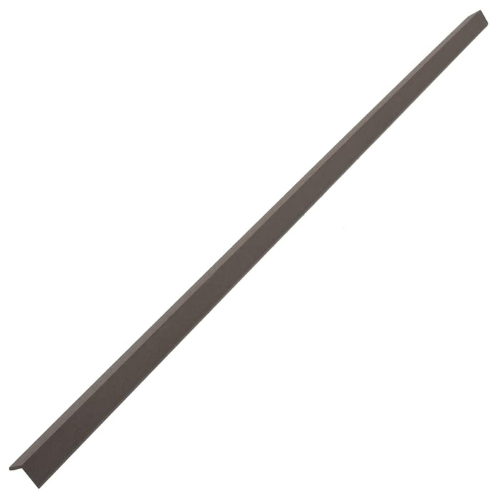 Margini cornier pentru terasă WPC, 5 buc, 170 cm, maro deschis - WALTI WALTI