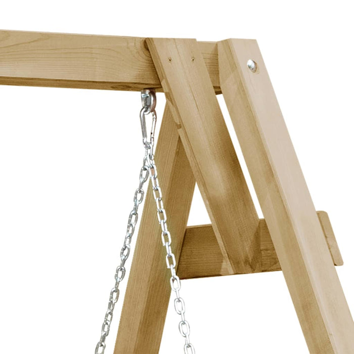 Balansoar de grădină, 205 x 150 x 157 cm, lemn de pin tratat - WALTI WALTI