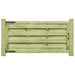 Porți de grădină 2 buc. verde 150x75 cm lemn de pin tratat - WALTI WALTI