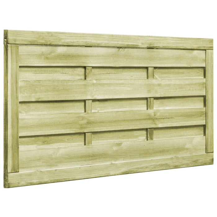 Porți de grădină 2 buc. verde 150x75 cm lemn de pin tratat - WALTI WALTI