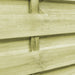 Porți de grădină 2 buc. verde 150x75 cm lemn de pin tratat - WALTI WALTI