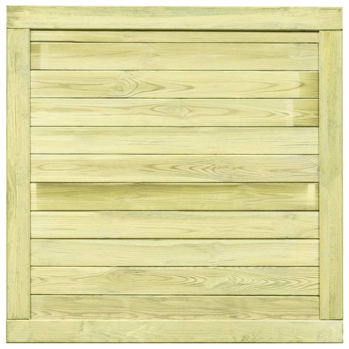 Poartă de grădină, 100 x 100 cm, lemn de pin tratat - WALTI WALTI