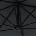 Umbrelă soare, montaj pe perete, stâlp metal, 300 cm, antracit - WALTI WALTI