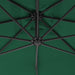 Umbrelă în consolă de grădină, stâlp din oțel, verde, 300 cm - WALTI WALTI