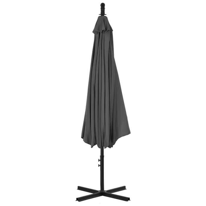 Umbrelă în consolă cu stâlp din oțel, antracit, 300 cm - WALTI WALTI