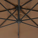 Umbrelă în consolă cu stâlp din oțel, taupe, 300 cm - WALTI WALTI