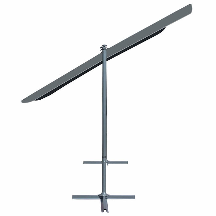 Pavilion acoperiș înclinabil retractabil antracit 350x253x196cm WALTI