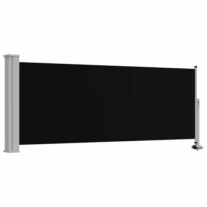 Copertină laterală retractabilă de terasă, negru, 100 x 300 cm - WALTI WALTI