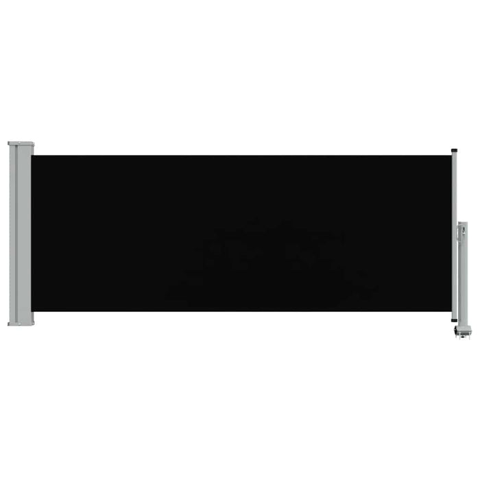 Copertină laterală retractabilă de terasă, negru, 100 x 300 cm - WALTI WALTI
