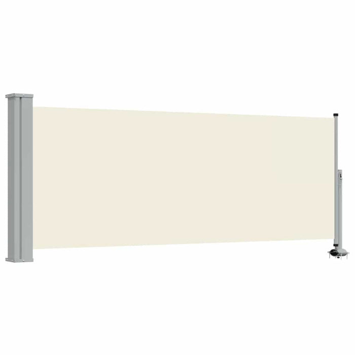 Copertină laterală retractabilă de terasă, crem, 100 x 300 cm - WALTI WALTI
