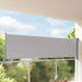 Copertină laterală retractabilă de terasă, gri, 100 x 300 cm - WALTI WALTI