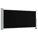 Copertină laterală retractabilă de terasă, negru, 120 x 300 cm - WALTI WALTI