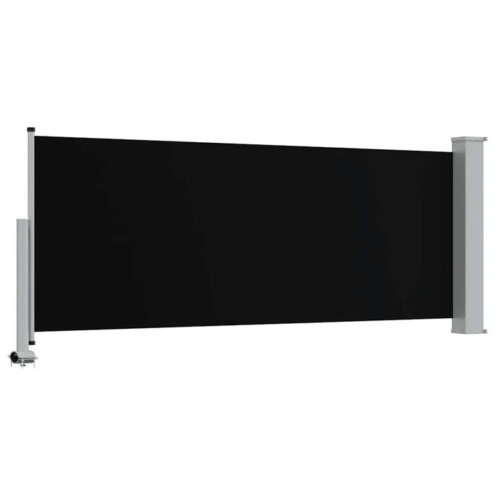 Copertină laterală retractabilă de terasă, negru, 120 x 300 cm - WALTI WALTI