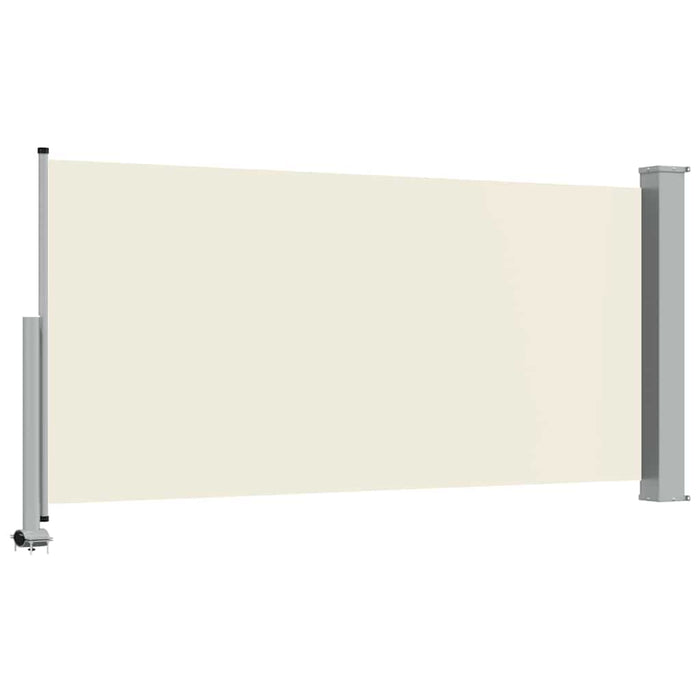 Copertină laterală retractabilă de terasă, crem, 120 x 300 cm - WALTI WALTI