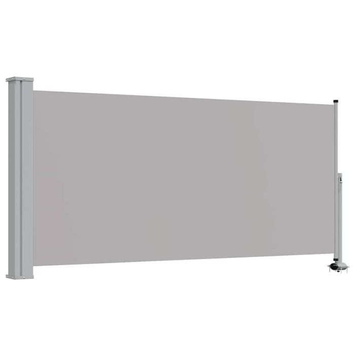 Copertină laterală retractabilă de terasă, gri, 120 x 300 cm - WALTI WALTI