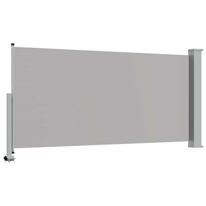 Copertină laterală retractabilă de terasă, gri, 120 x 300 cm - WALTI WALTI