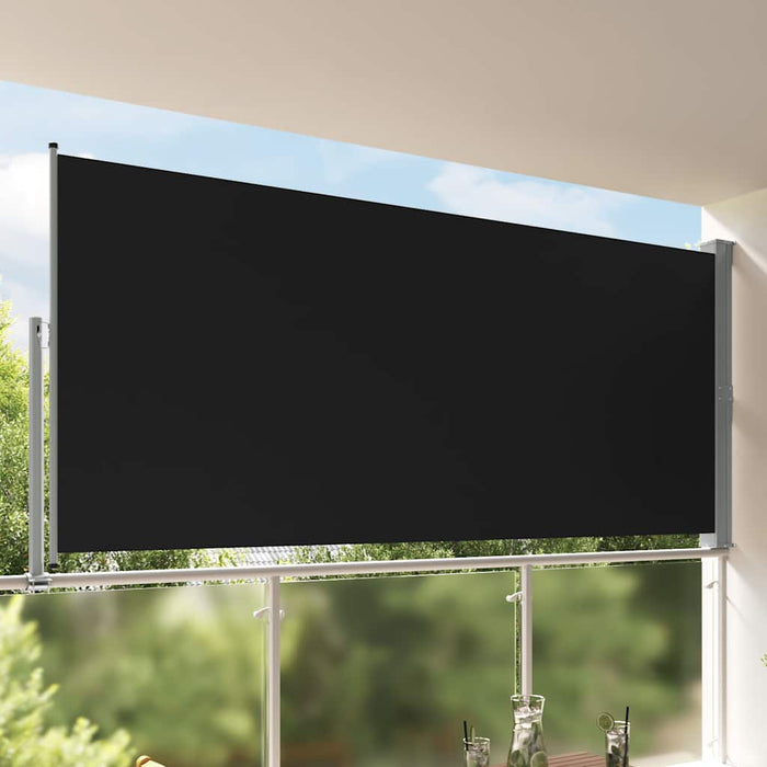 Copertină laterală retractabilă, negru, 160 x 300 cm - WALTI WALTI