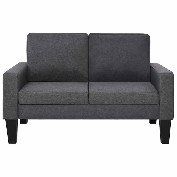 Set de canapele, 2 piese, material textil, gri închis WALTI