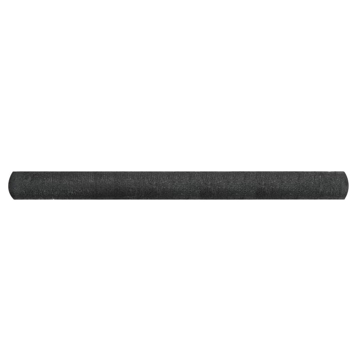 Plasă protecție vizuală, negru, 1,5x10 m, HDPE WALTI