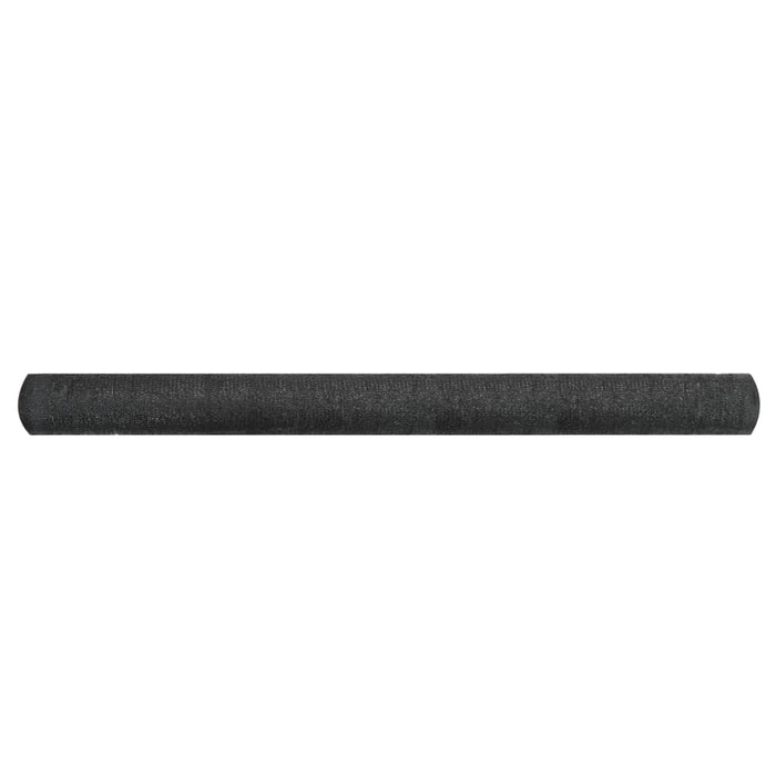 Plasă protecție vizuală, negru, 1,5x25 m, HDPE WALTI