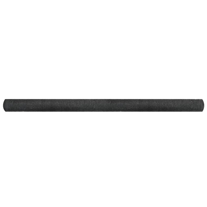 Plasă protecție vizuală, negru, 2x10 m, HDPE WALTI