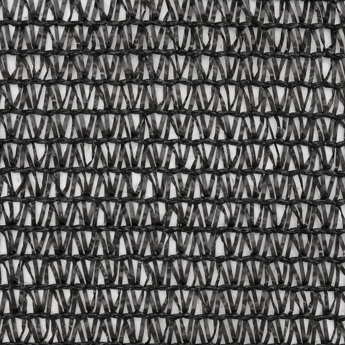 Plasă protecție vizuală, negru, 2x25 m, HDPE - WALTI WALTI
