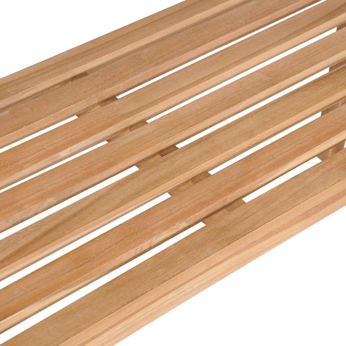 Bancă de grădină, 120 cm, tec masiv WALTI