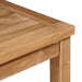 Set mobilier de exterior, 5 piese, lemn masiv de tec - WALTI WALTI