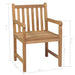 Set mobilier de exterior, 5 piese, lemn masiv de tec - WALTI WALTI