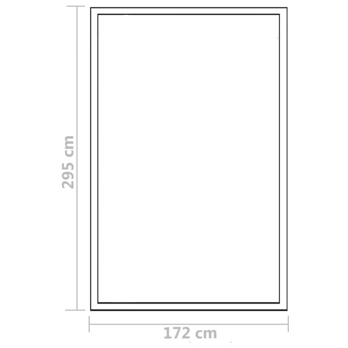 Seră, 11,19 m³, 302x190x195 cm, aluminiu - WALTI WALTI