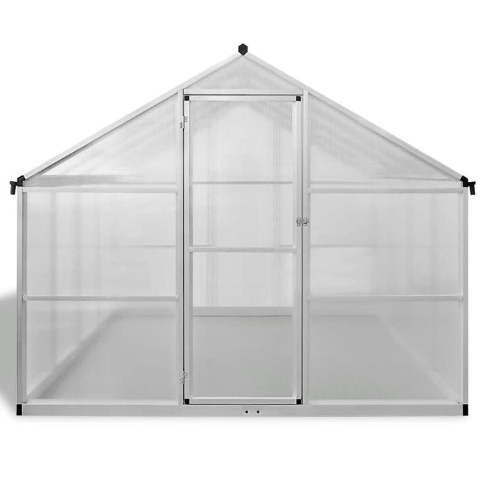 Seră, 23,44 m³, 481x250x195 cm, aluminiu - WALTI WALTI