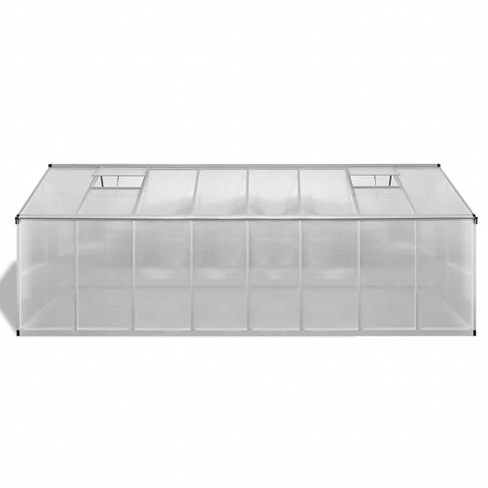 Seră, 23,44 m³, 481x250x195 cm, aluminiu - WALTI WALTI