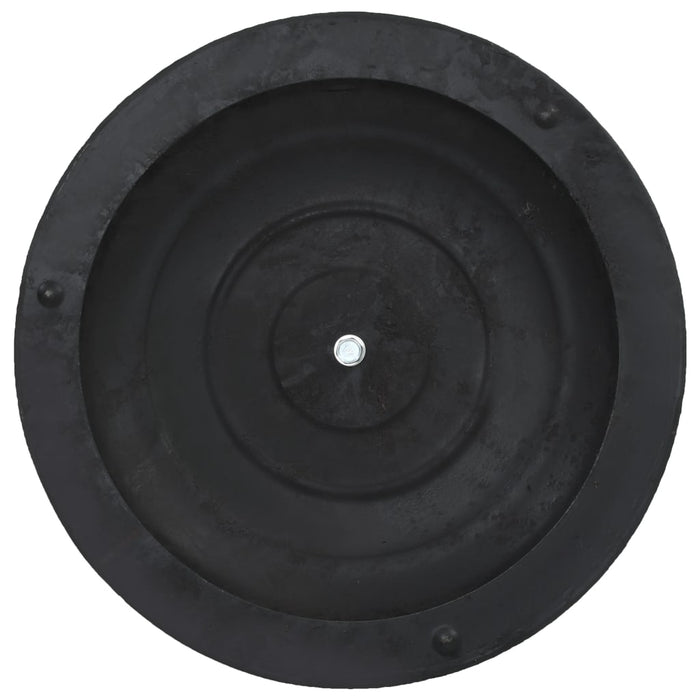 Suport umbrelă de soare rotund, negru, 10 kg, polirășină - WALTI WALTI